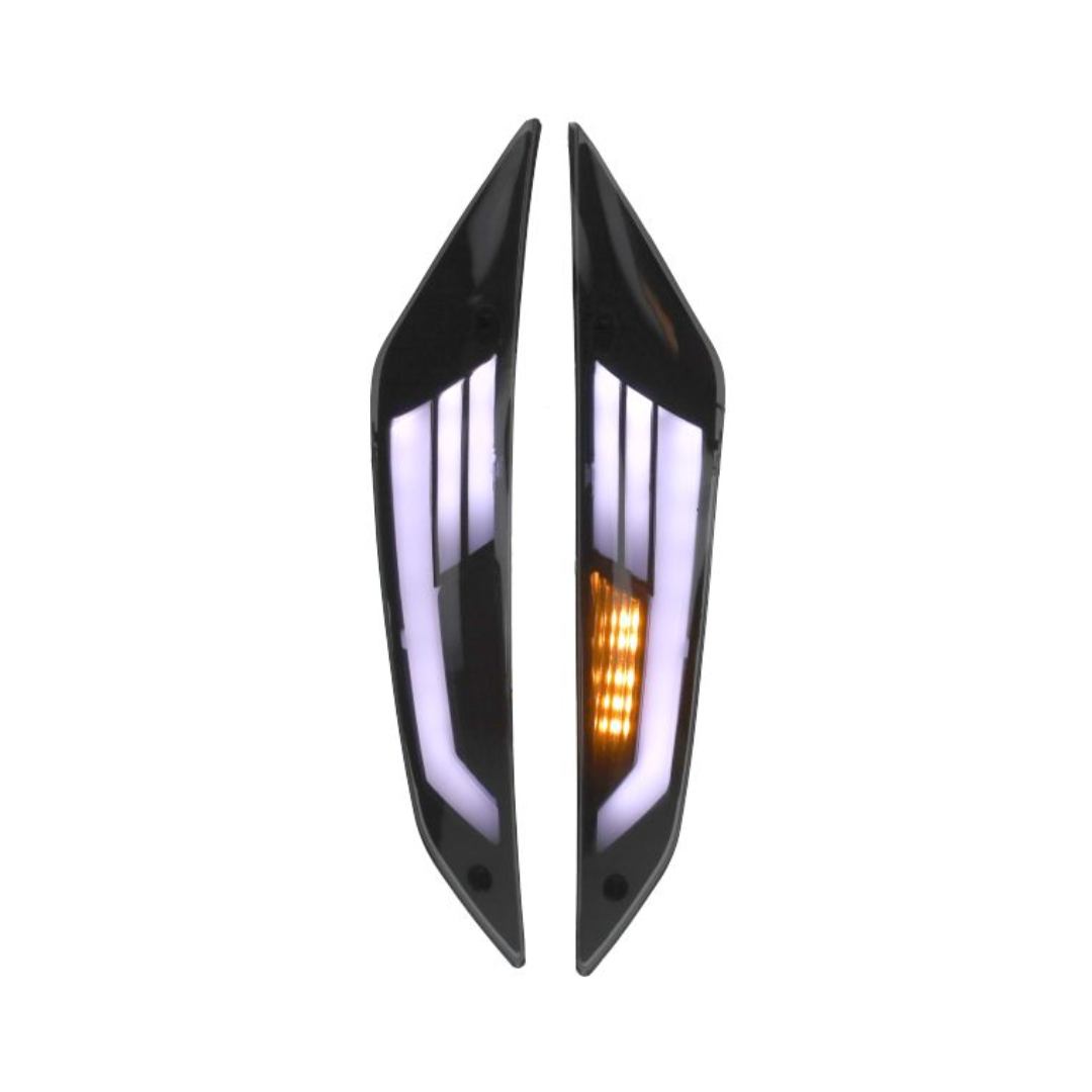 Set di luci lampeggianti per Sport-1 Piaggio Zip Light Smoke