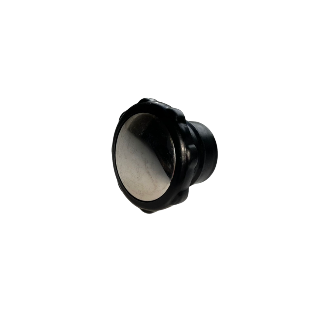 Tankdop Zwart / Chrome Puch Maxi