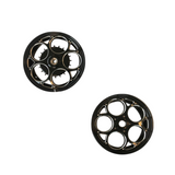 Velgenset Maru’s Style Shiny Black / Zilver Vespa Sprint/Primavera