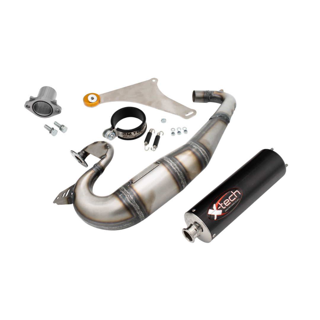 PM84 Performance Uitlaat Piaggio / Gilera 125-180cc 2 Takt