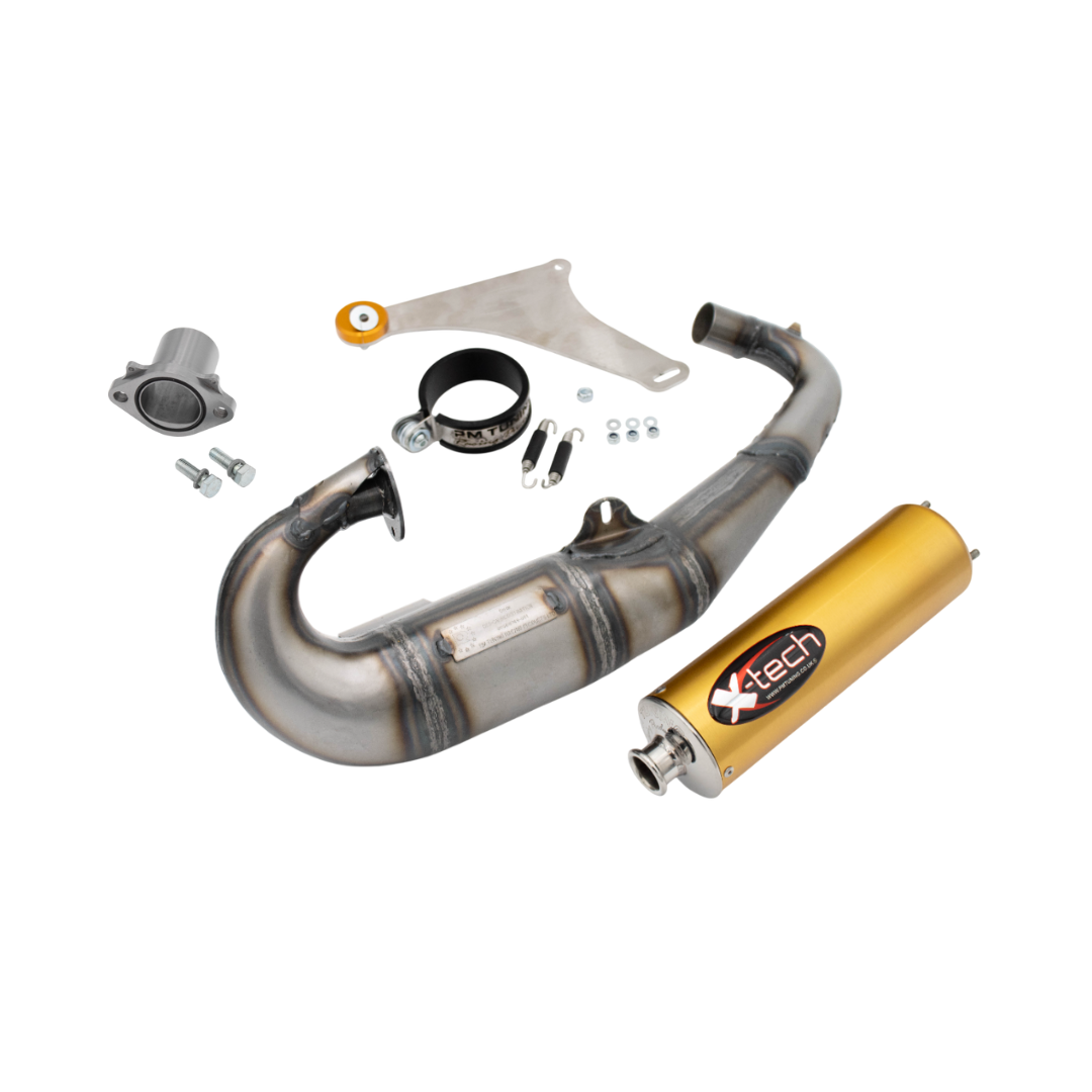 PM59.1 Performance Uitlaat Piaggio / Gilera 125-180cc 2 Takt