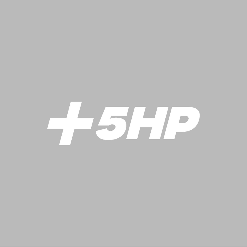 Sticker Add 5 Hp Sticker +5HP - 8x2,3CM – Fresh Parts
