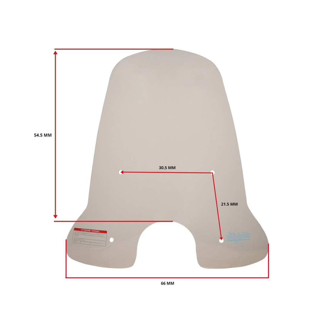 Hoog Windscherm + Bevestiging Helder Ronde Koplamp BTC Riva / GTS Toscana