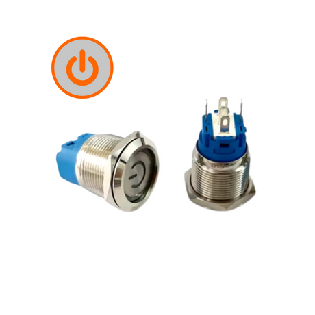 Switch Knop Universeel 12V 19MM
