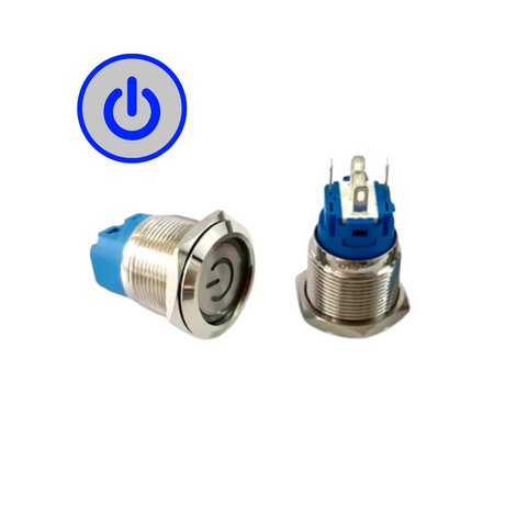 Switch Knop Universeel 12V 19MM
