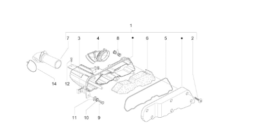 Piaggio Zip 50cc 2 Takt 2000-2016 – Luchtfilter