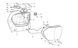 Piaggio Zip 50cc 2 Takt 2000-2016 – Binnenbekleding
