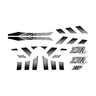 Aufkleber -Set Piaggio Zip SP H2O