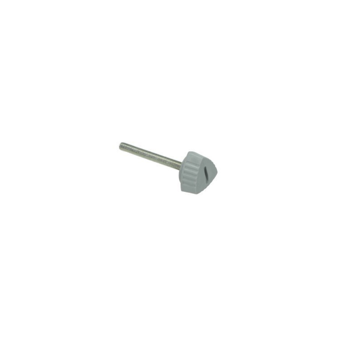 Side screen bolt long 46.5mm gray DMP fits Maxi, Puch