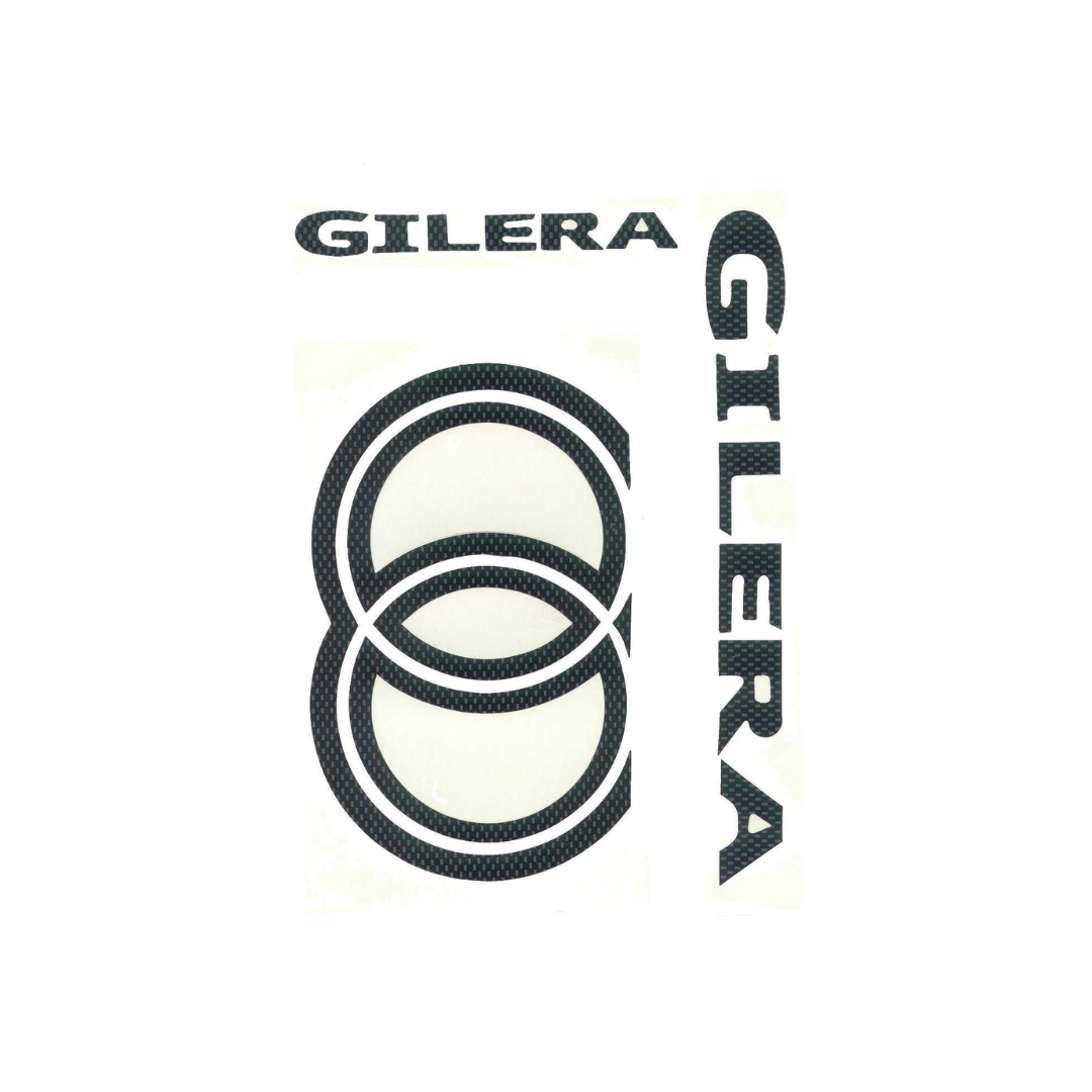 Gilera Runner Carbon Stickers 5-delig