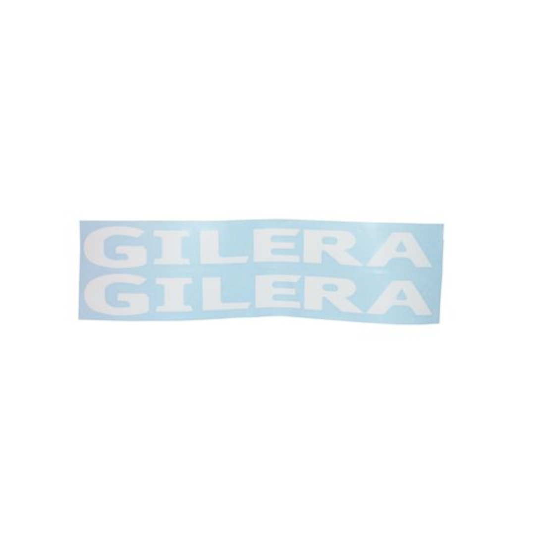 Sticker Gilera White 2-piece