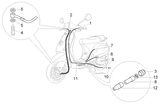 Vespa LX 50 2T – Bowdenkabel Remleiding