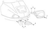 Vespa LX 50 4T – Achterlicht