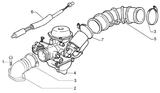Vespa LX 50 4T – Carburateur