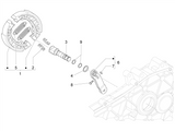 Vespa Sprint 50 25 kmh E5 2020 – Achterrem Remschoensets