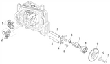 Vespa Sprint 50 25 kmh E5 2020 – Stabilisatorstangbeugel