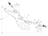 Vespa Sprint 50 25 kmh E5 2020 – Stuur Hoofdremcilinder