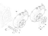Vespa Sprint 50 25 kmh E5 2020 – Vliegwieldeksel Oliefilter