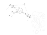 Vespa Sprint 50 2T NOABS E2 2014-2017 – Krukas