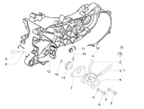 Vespa Sprint 50 2T NOABS E2 2014-2017 – Oliepomp