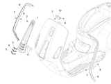 Vespa Sprint 50 2T NOABS E2 2014-2017 – Voorscherm