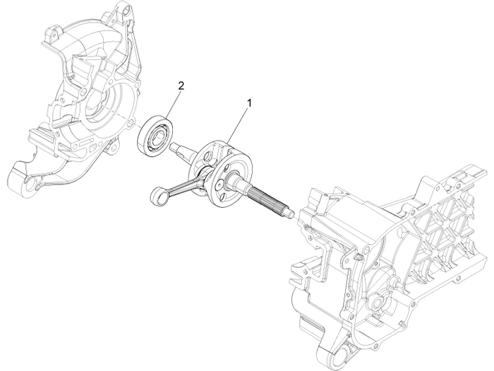 Vespa Sprint 50 4T-3V E4 2017 - 2020 – Krukas
