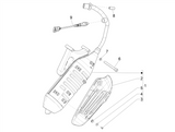 Vespa Sprint 50 4T-3V E4 2017 - 2020 – Exhaust