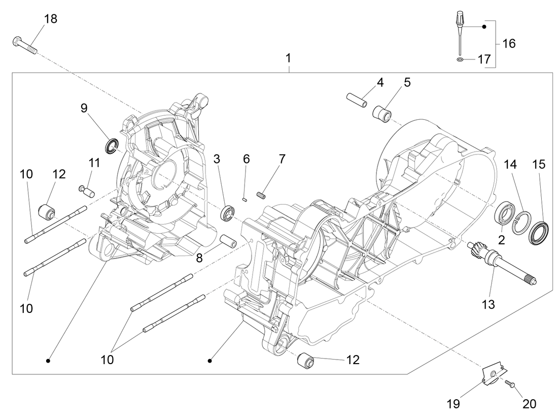 Vespa Sprint 50 4T 2V 25 kmh NOABS E2 2014-2017 – Carter