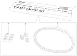 Vespa Sprint 50 4T 2V 25 kmh NOABS E2 2014-2017 – Transmissiekit
