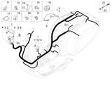 Vespa Sprint 50 4T 3V E5 2020 – Hoofdkabelboom