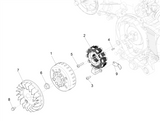 Vespa Sprint 50 4T 3V E5 2020 – Vliegwiel Dynamo Ontsteking