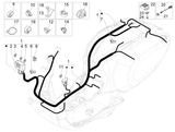 Vespa Sprint 50 4T 4V NOABS E2 2014-2017 – Main wiring harness