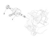Vespa Sprint 50 4T 4V NOABS E2 2014-2017 – Crankshaft