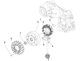 Vespa Sprint 50 4T 4V NOABS E2 2014-2017 – Ignition Flywheel