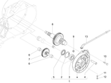 Vespa Sprint 50 4T 4V NOABS E2 2014-2017 – Transmission