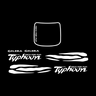 Waves Sticker Set Piaggio / Gilera Typhoon