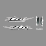 Aufkleberset Piaggio Zip SP98 Originalmodell