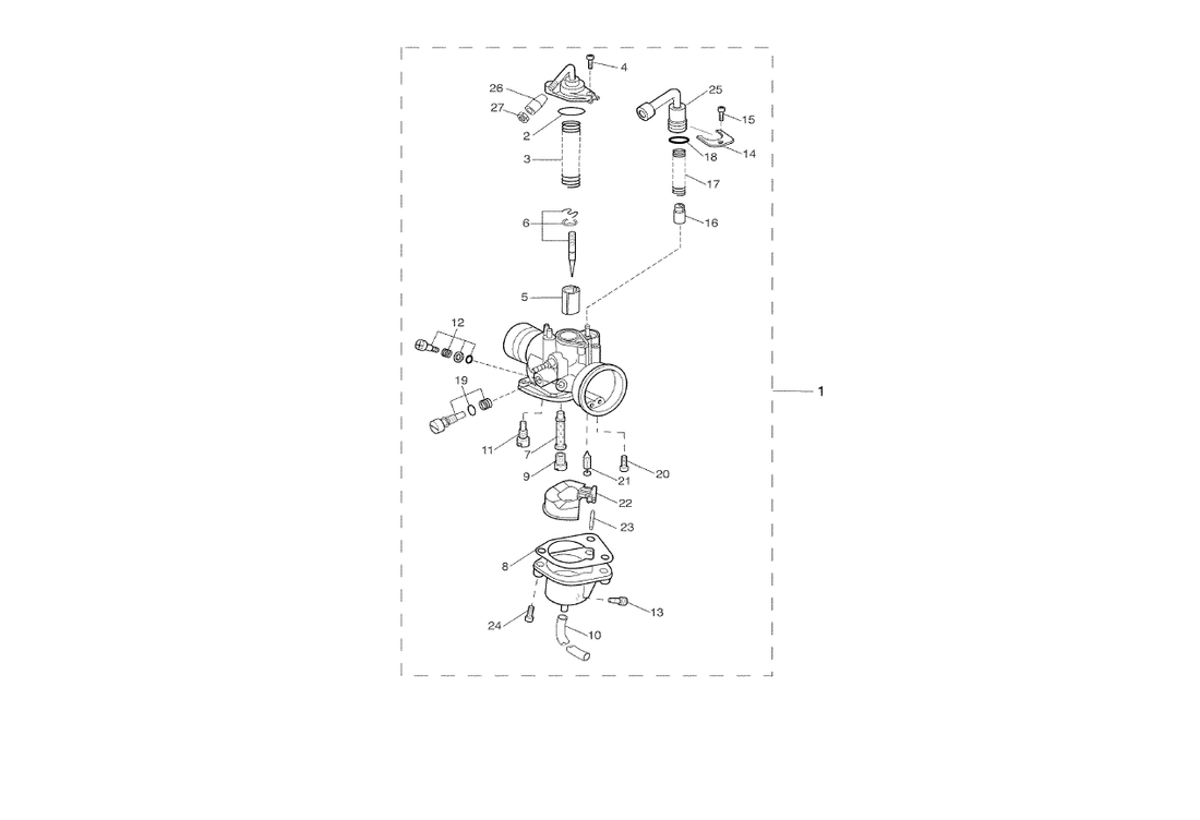 Yamaha Aerox 100 2T – Carburateur Automatische Start