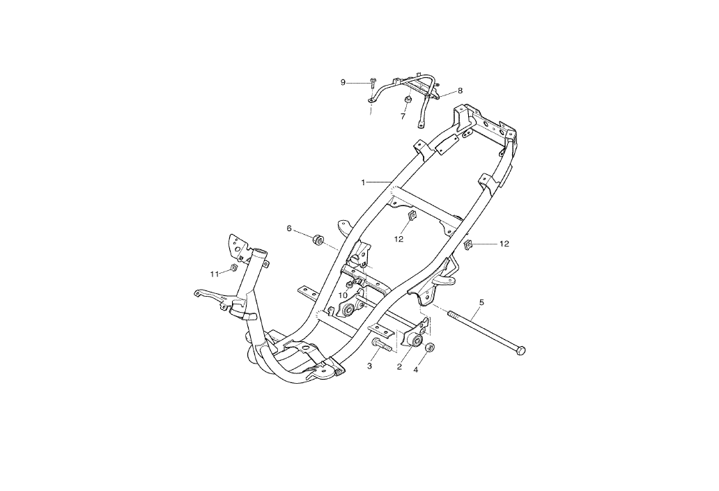 Yamaha Aerox 100 2T – Frame