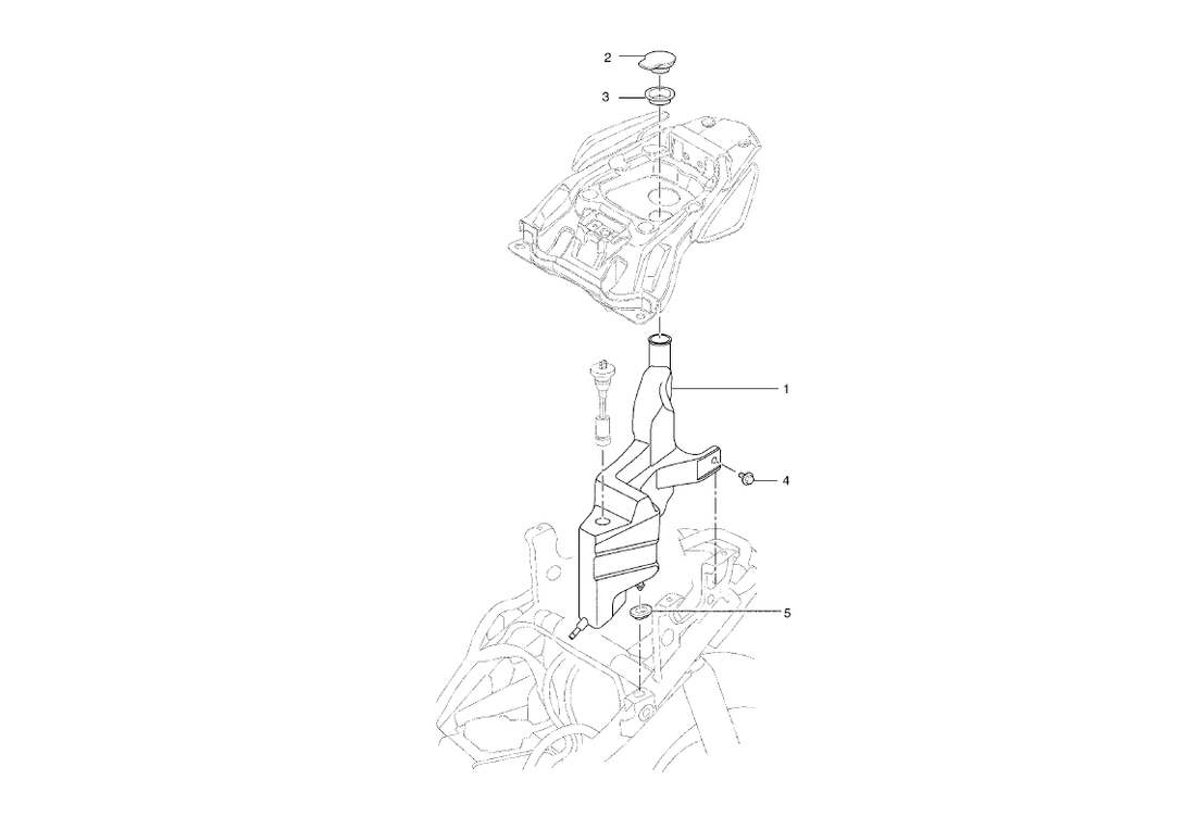 Yamaha Aerox 50 R Facelift – Olietank