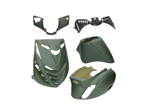 Kit de carrosserie Piaggio Zip Mat Army Green