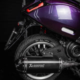 Akrapovic Uitlaat + Bocht Piaggio Zip / Vespa Sprint 4T2V 4T