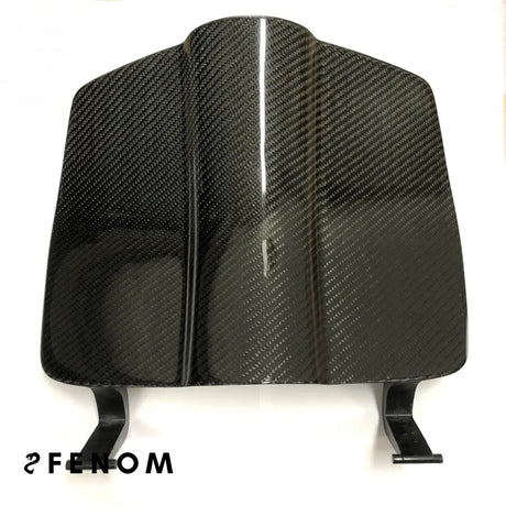 Carbon Beenschild klep Vespa Geweven Carbon Vespa