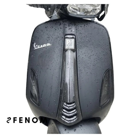 Carbon Claxonneus Vespa Facelift Model Geweven Carbon Vespa