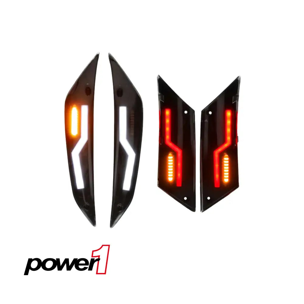 Evo1 Power1 Ledjes Zip Voor/Achter Ledjes