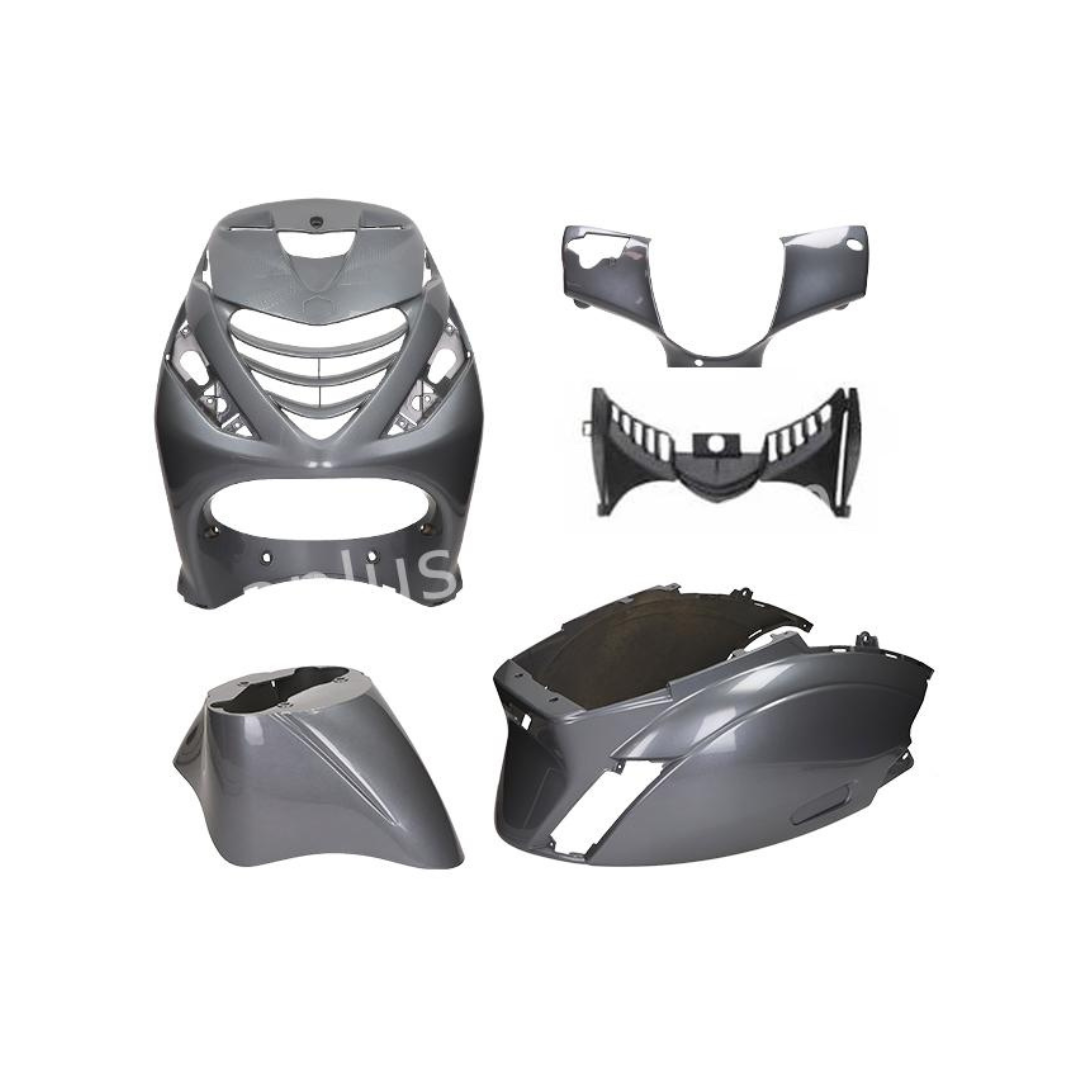 SP Karosserie-Set Piaggio Zip Achatgrau