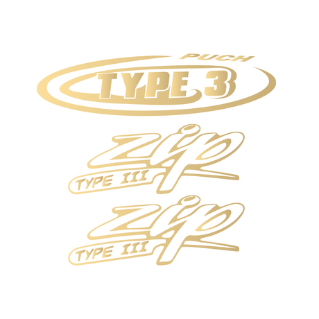 Sticker set zip type 3 / rst