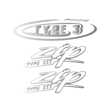 Sticker set zip type 3 / rst