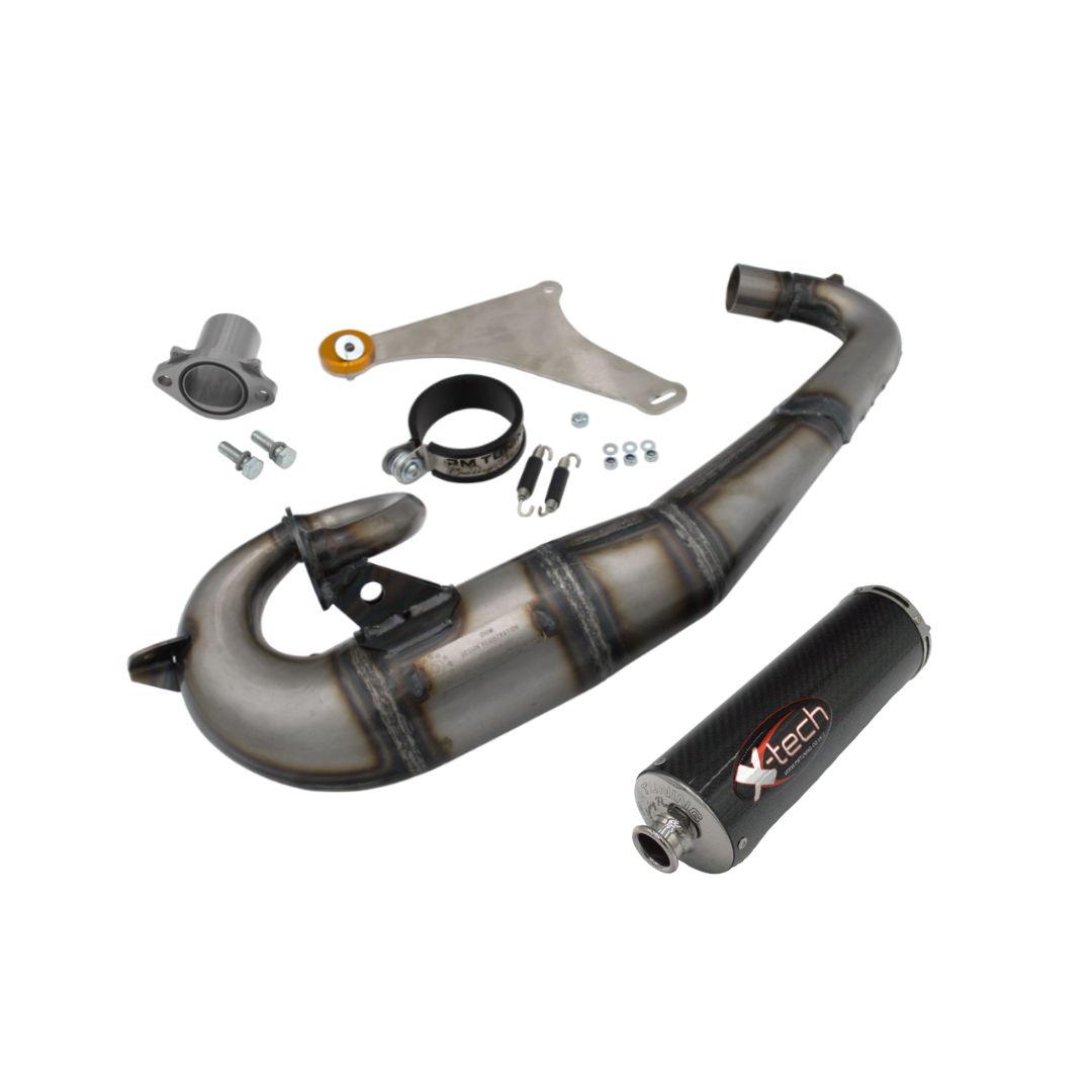 PM59 Performance Ease di scarico Piaggio / Gilera 125-180cc 2 ictus