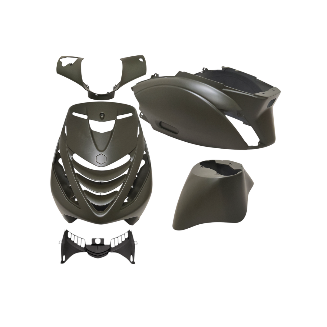 Kit de carrosserie Piaggio Zip Army Green